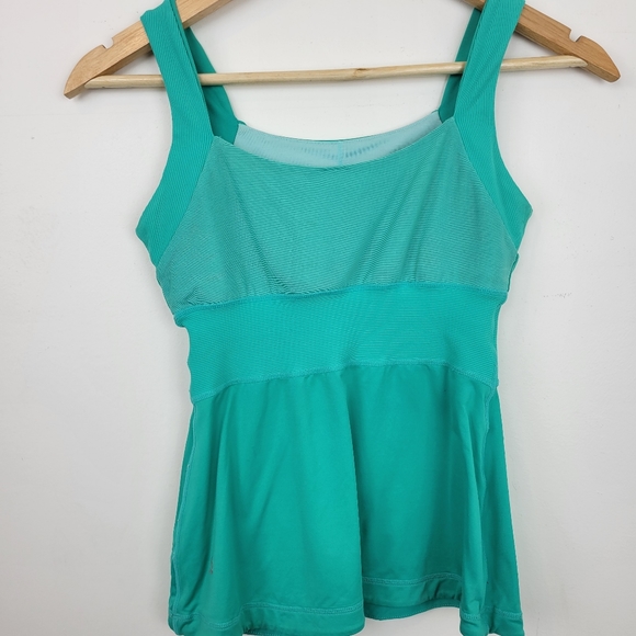 LULULEMON | Green Tank Top Size 6 - Picture 4 of 9